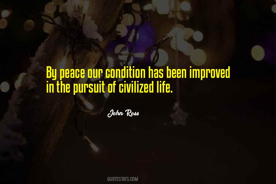 Pursuit Of Peace Quotes #977455