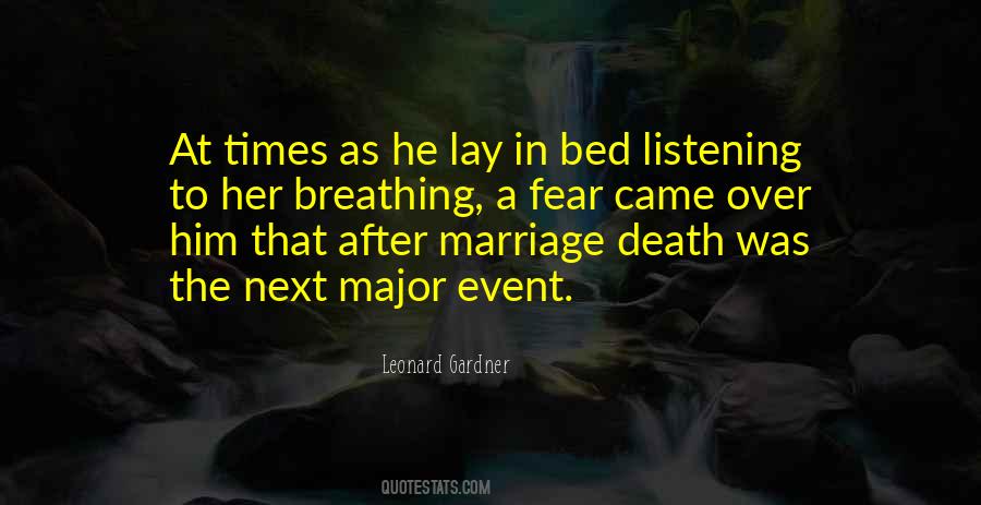 Marriage Death Quotes #1066817