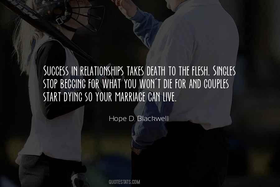 Marriage Death Quotes #1507492