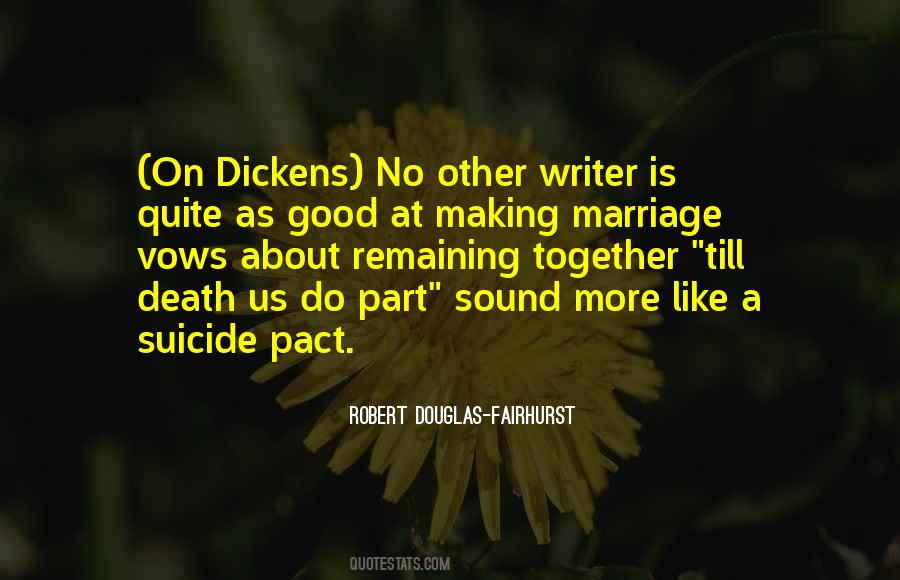 Marriage Death Quotes #1633651
