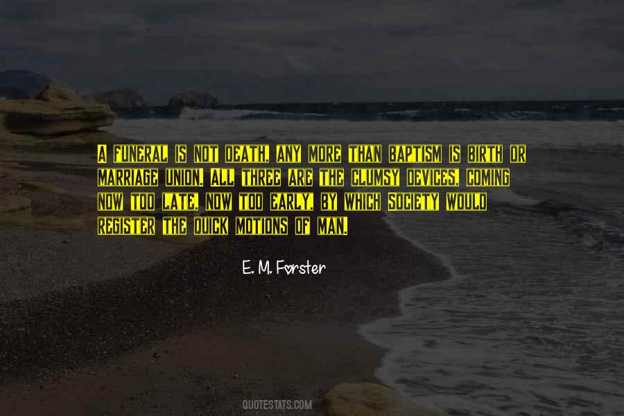Marriage Death Quotes #196491