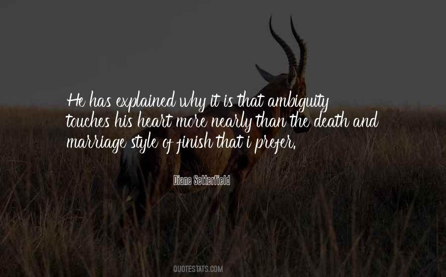 Marriage Death Quotes #364750