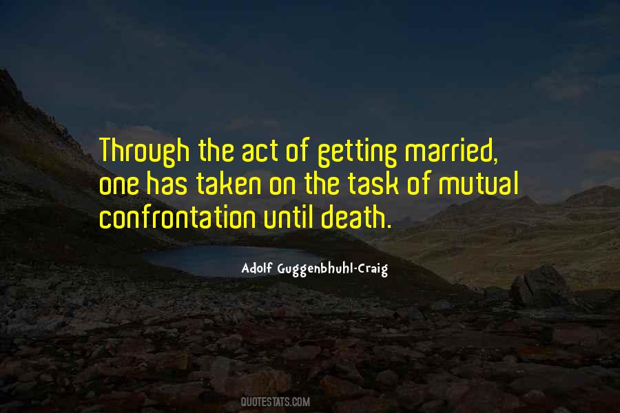 Marriage Death Quotes #935513