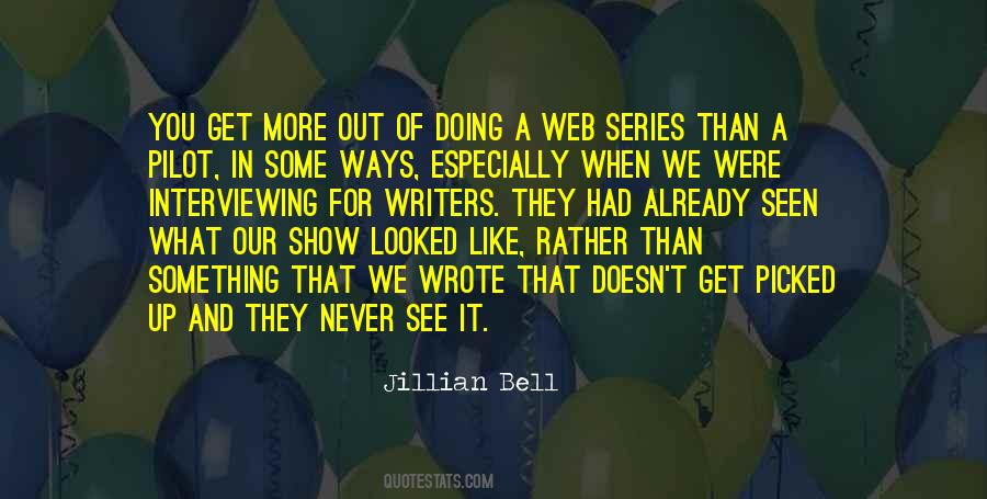 When You Like Something Quotes #1013010