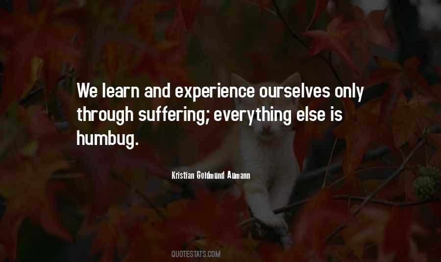 Experience Is Everything Quotes #1552923