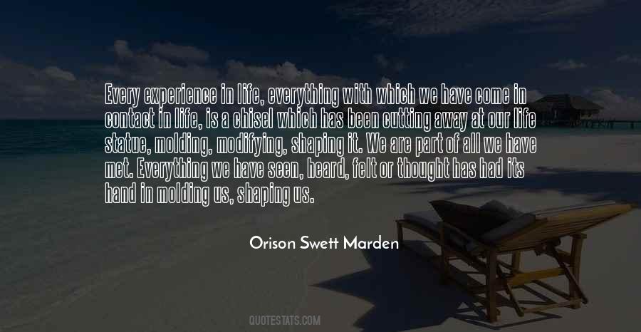 Experience Is Everything Quotes #1796211