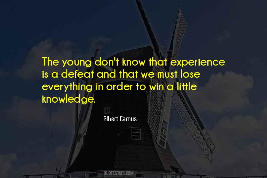Experience Is Everything Quotes #908376