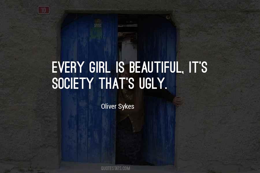 Girl Is Beautiful Quotes #1131577