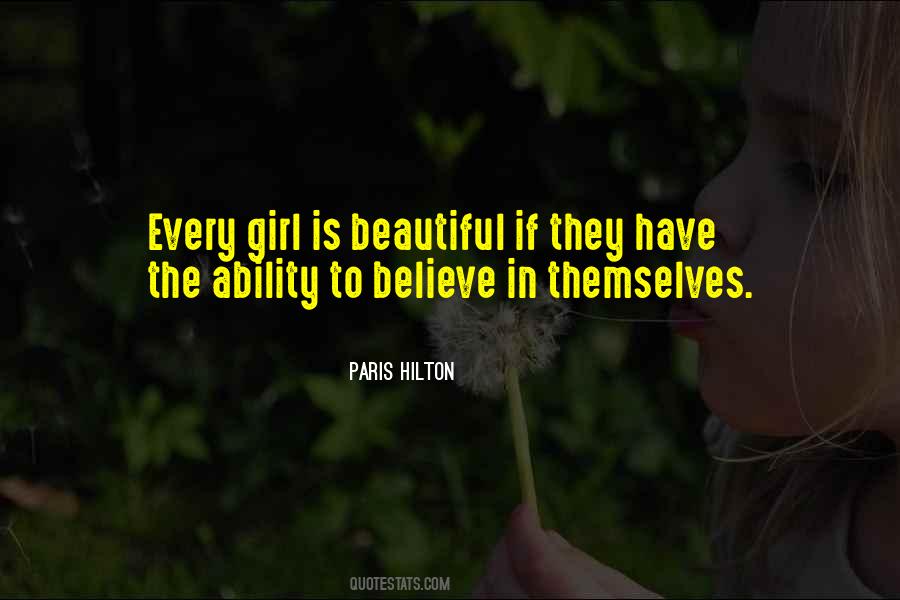 Girl Is Beautiful Quotes #1694080