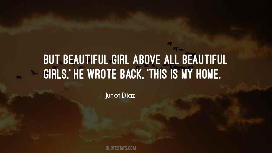 Girl Is Beautiful Quotes #550829