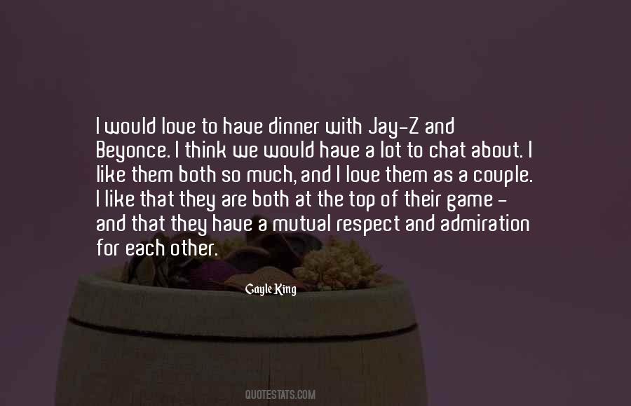 Their Love For Each Other Quotes #1281215