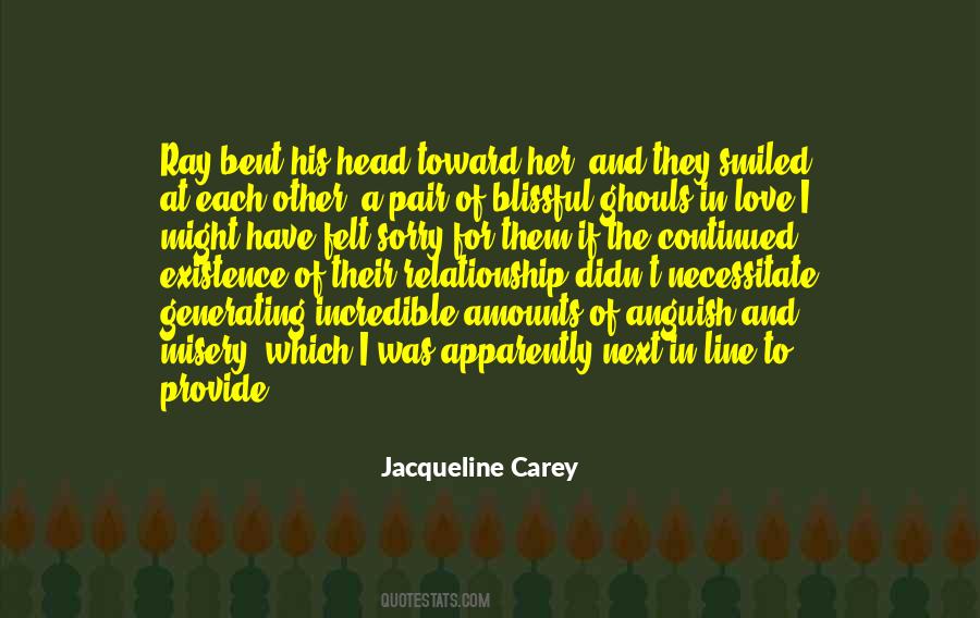 Their Love For Each Other Quotes #1727872