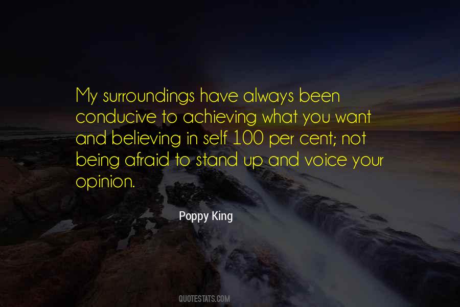 Voice My Opinion Quotes #1285909