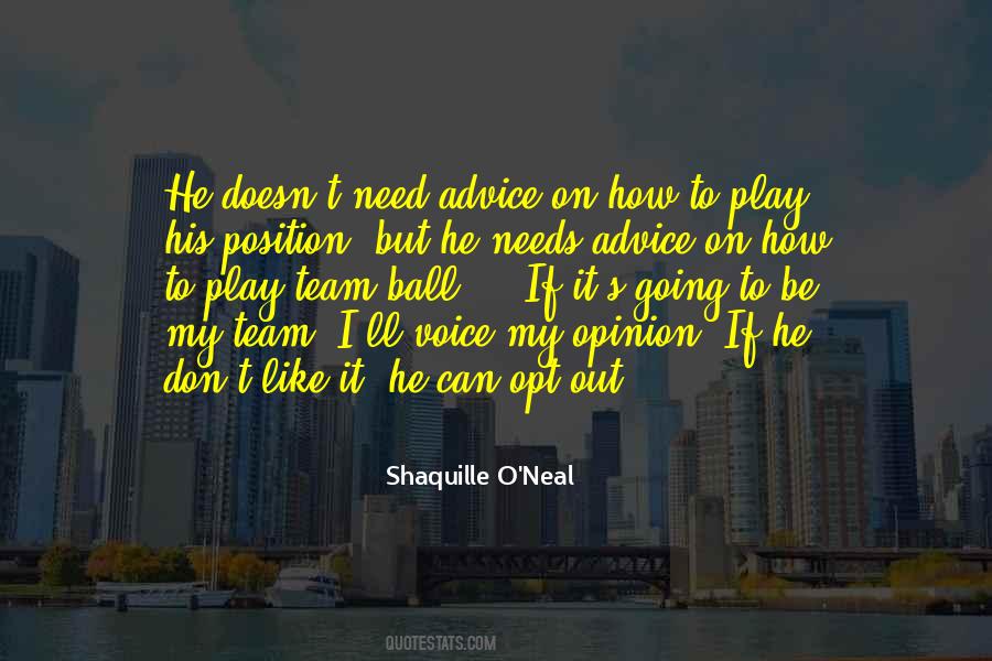 Voice My Opinion Quotes #674869