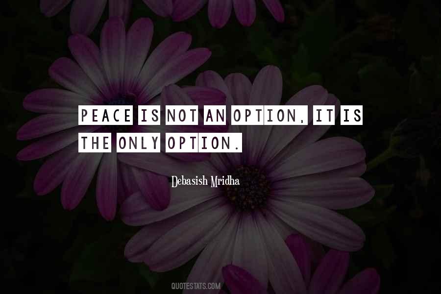 Only An Option Quotes #1778278