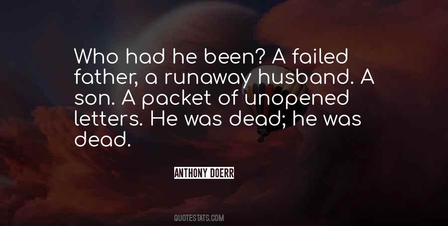 Failed Father Quotes #39497