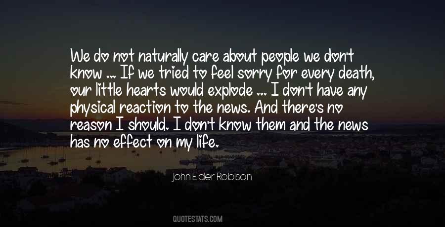 Sorry Death Quotes #1132828