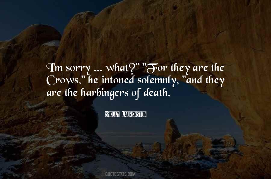 Sorry Death Quotes #759380