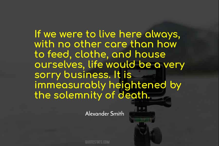 Sorry Death Quotes #831617