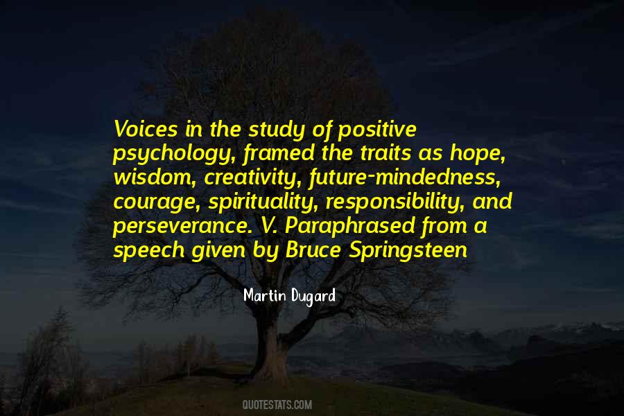 Positive Courage Quotes #1554962
