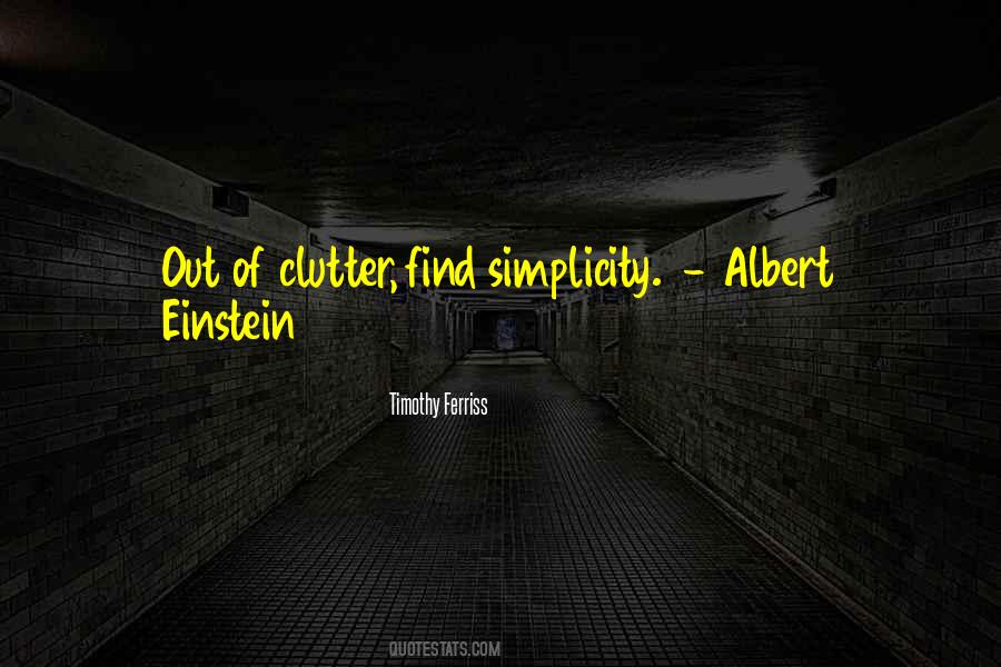 Einstein Simplicity Quotes #125668