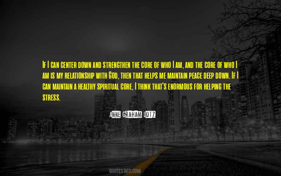 Quotes About God As The Center Of A Relationship #1220318