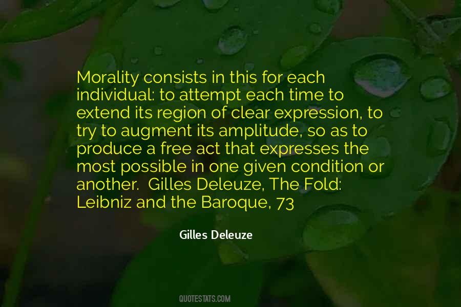 Deleuze The Fold Quotes #1152525
