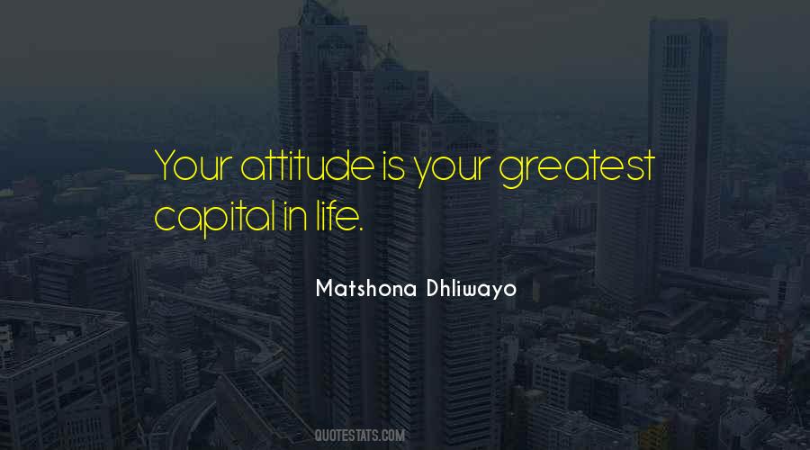 Attitude Is Quotes #1018104