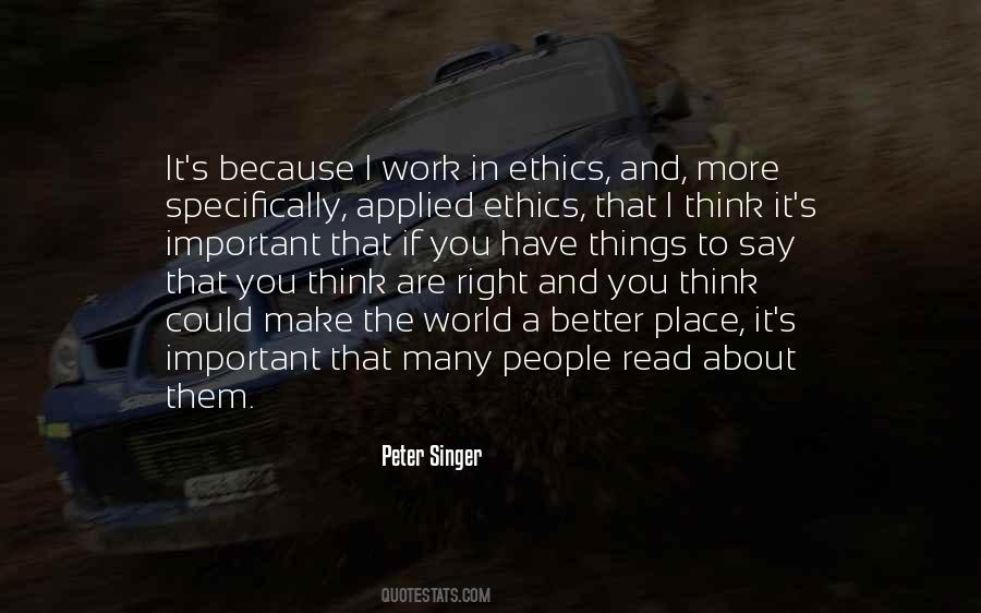 You Think You Are Better Quotes #779950