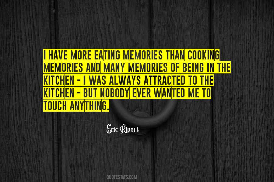 Cooking Memories Quotes #1646971
