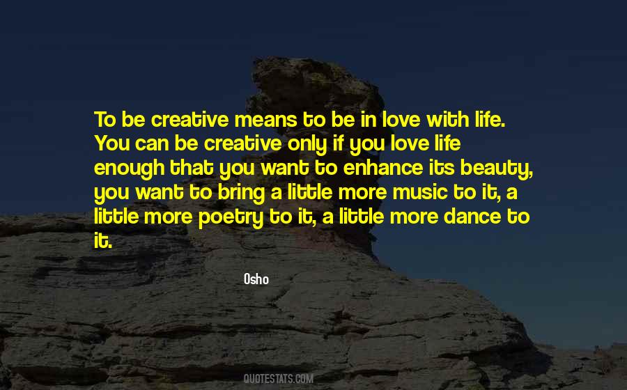 Osho On Music Quotes #1747049