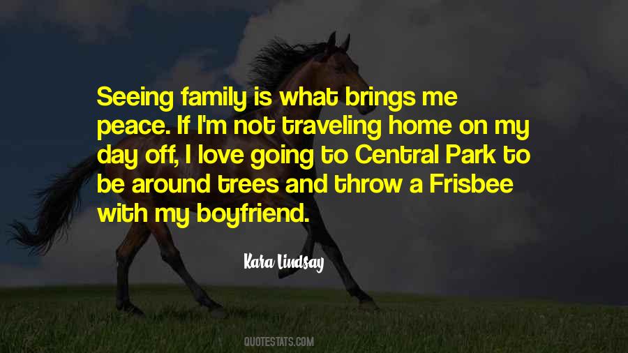 Traveling With My Family Quotes #1064786