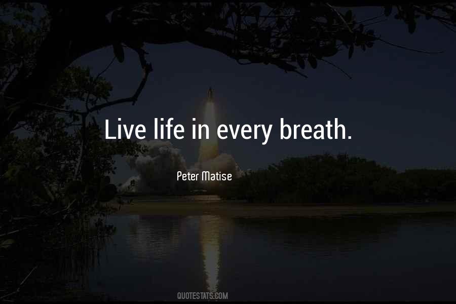 Breath Life Quotes #415400