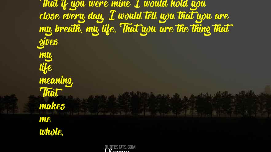 Breath Life Quotes #420917