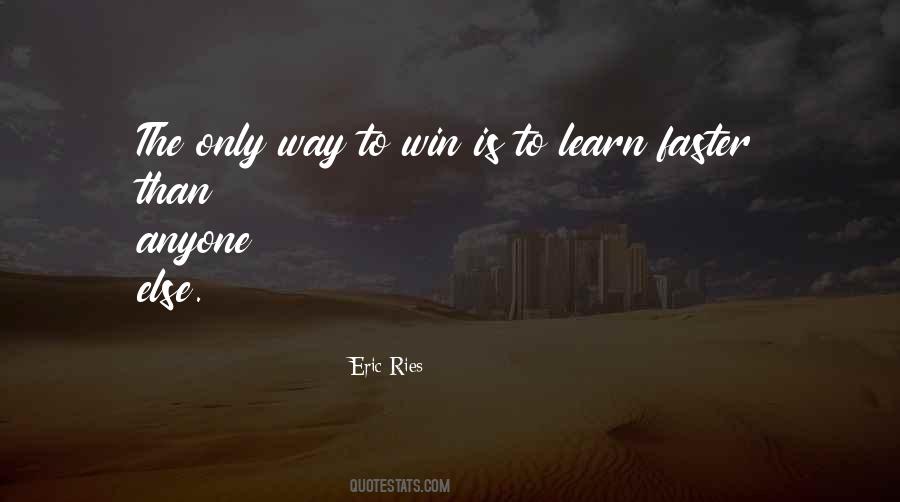 Learn To Win Quotes #1534158