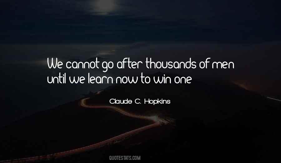 Learn To Win Quotes #1604962