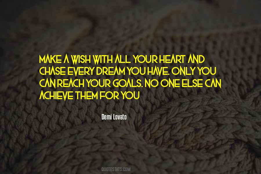 Goal Wish Quotes #1842019