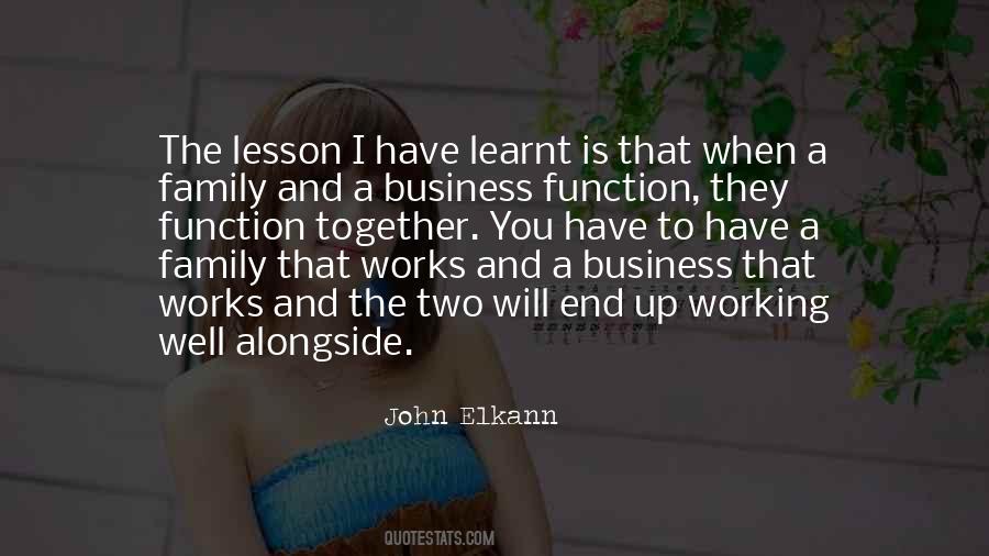 Family And Business Quotes #1252230