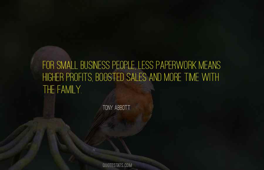 Family And Business Quotes #625487