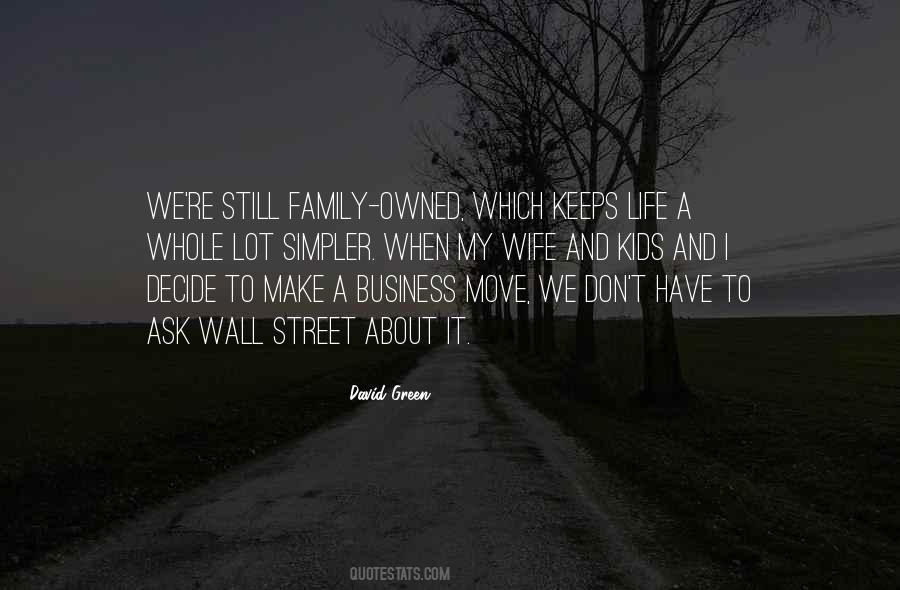 Family And Business Quotes #897702