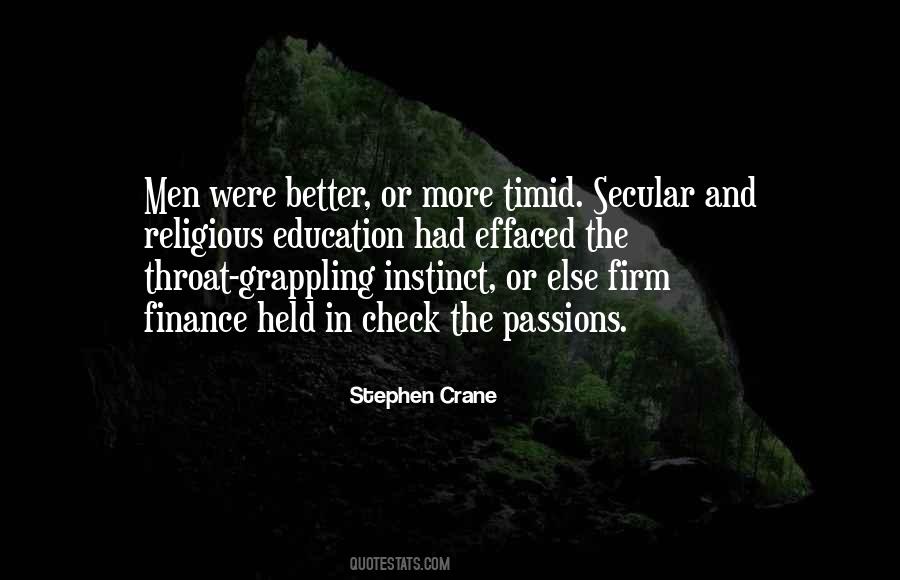 Stephen Crane The Red Badge Of Courage Quotes #3573