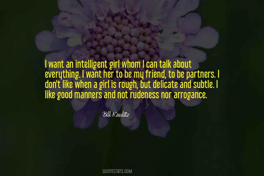 Delicate Girl Quotes #22392