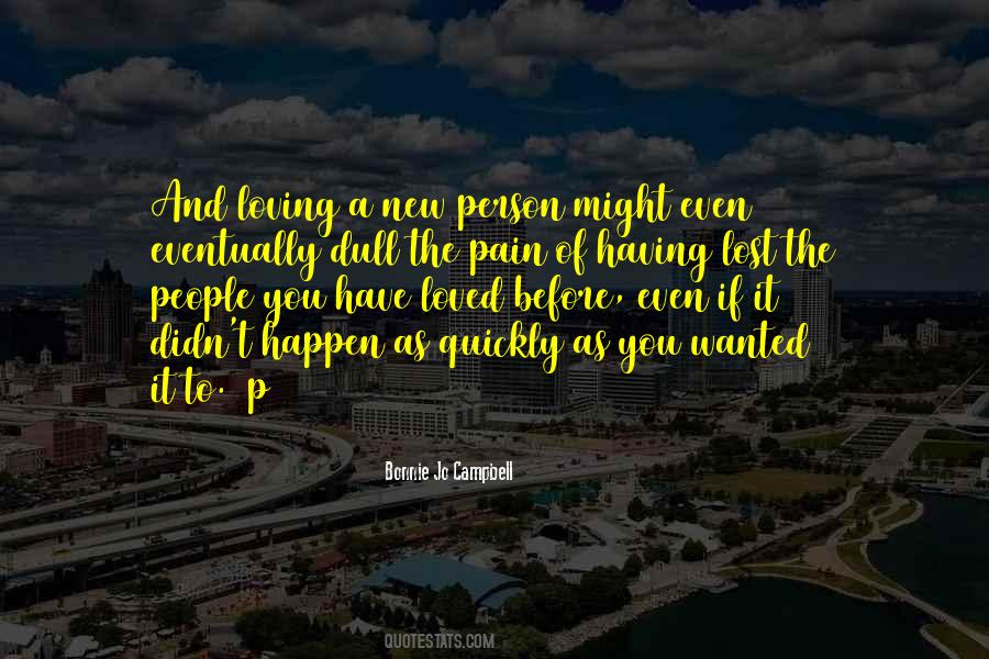 Lost The Person You Love Quotes #911451