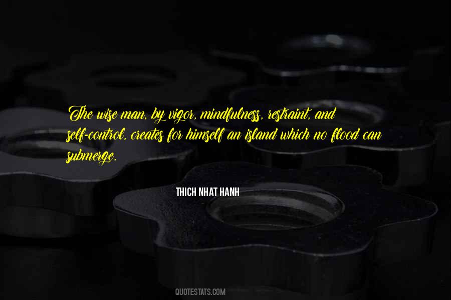 Man And Self Control Quotes #1265922
