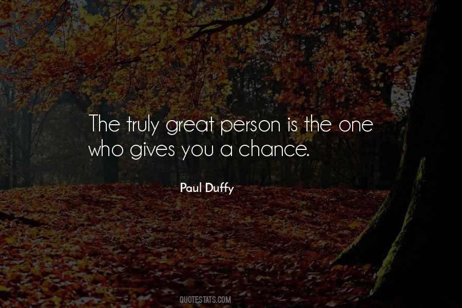 Giving You A Chance Quotes #480119