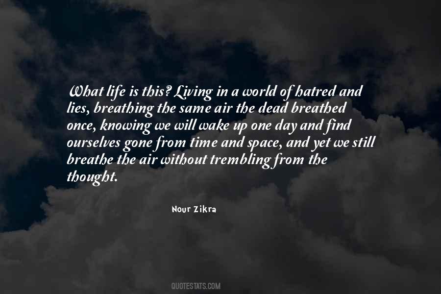One Day Gone Quotes #604011