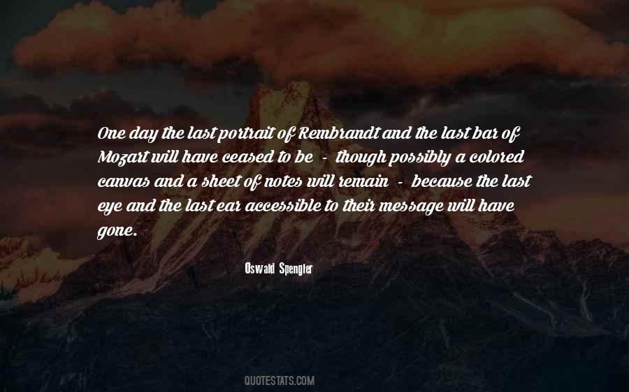 One Day Gone Quotes #886089