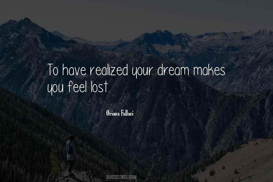 Feel Lost Quotes #1218868