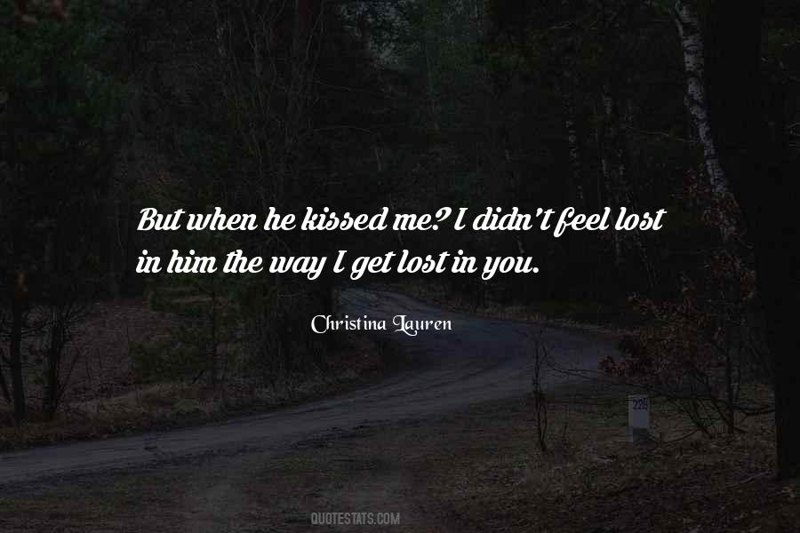 Feel Lost Quotes #446206