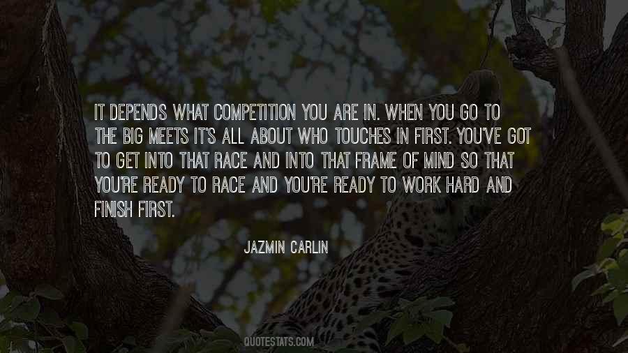 First Competition Quotes #1344667